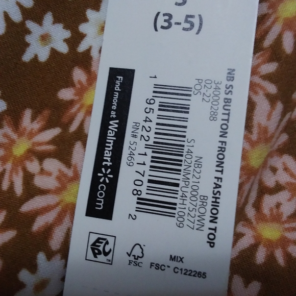 No Boundaries blouse junior's size small - Picture 6 of 6